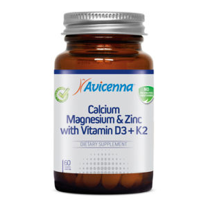 Avicenna Кальций магний цинк с витамином Д3 и К2